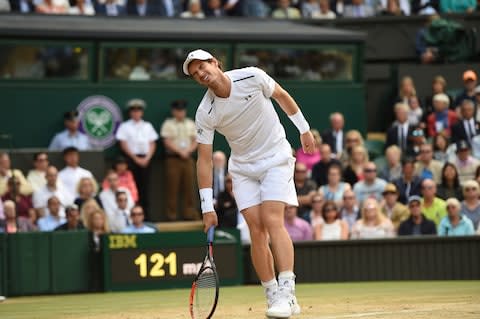 Andy Murray - Credit: Eddie Mulholland 