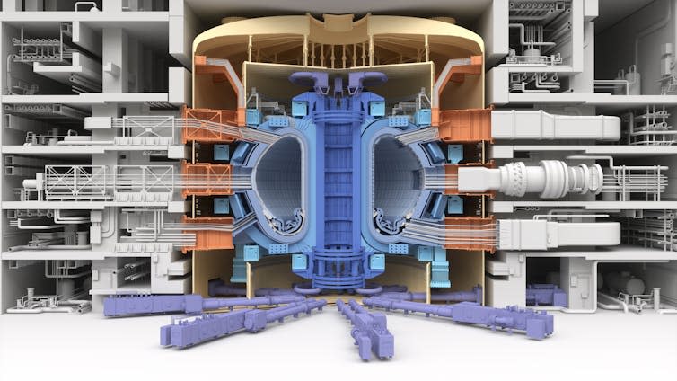 Iter fusion reactor