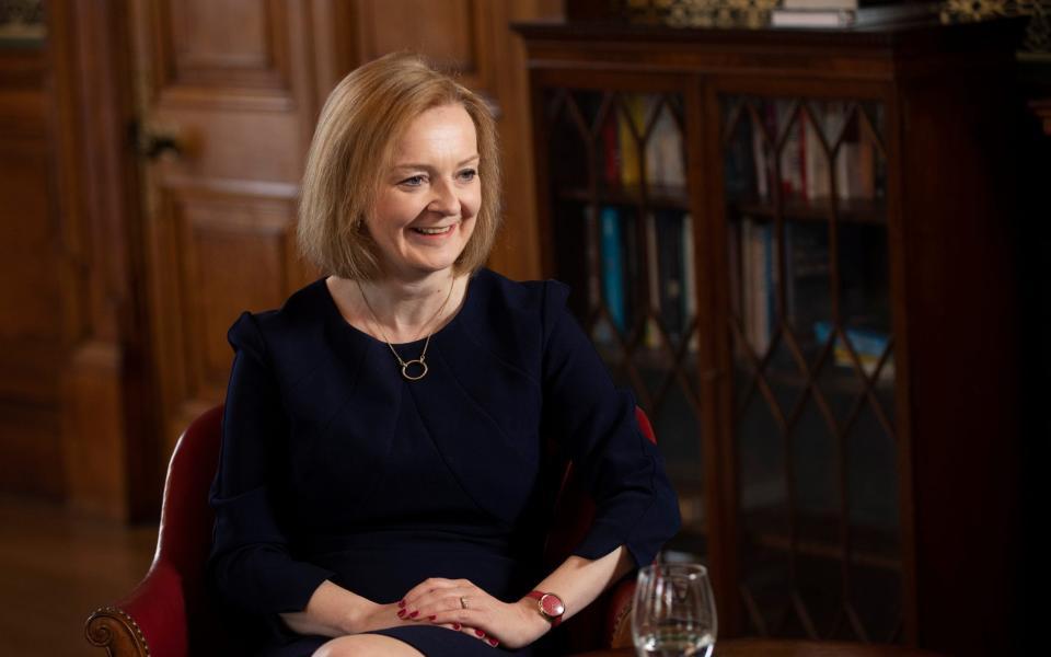 Liz Truss - Rii Schroer for The Telegraph