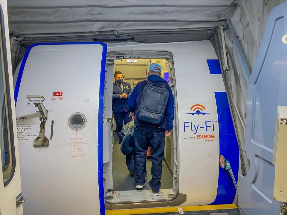 Flying on JetBlue Airways during pandemic