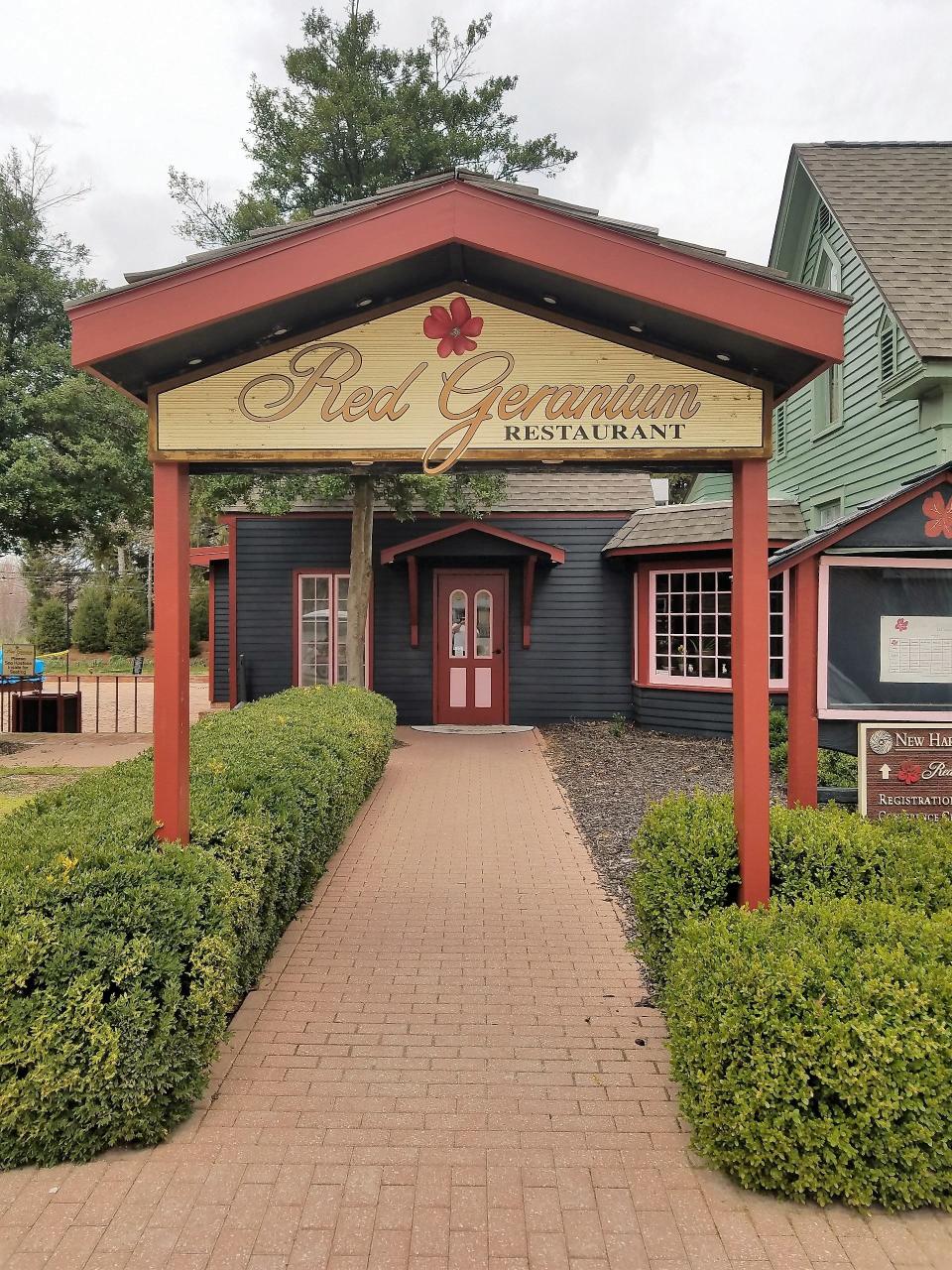 The Red Geranium restaurant in New Harmony will host a wine tasting dinner with Pam Reimann of Wine-Oh! on Friday, Jan. 20.