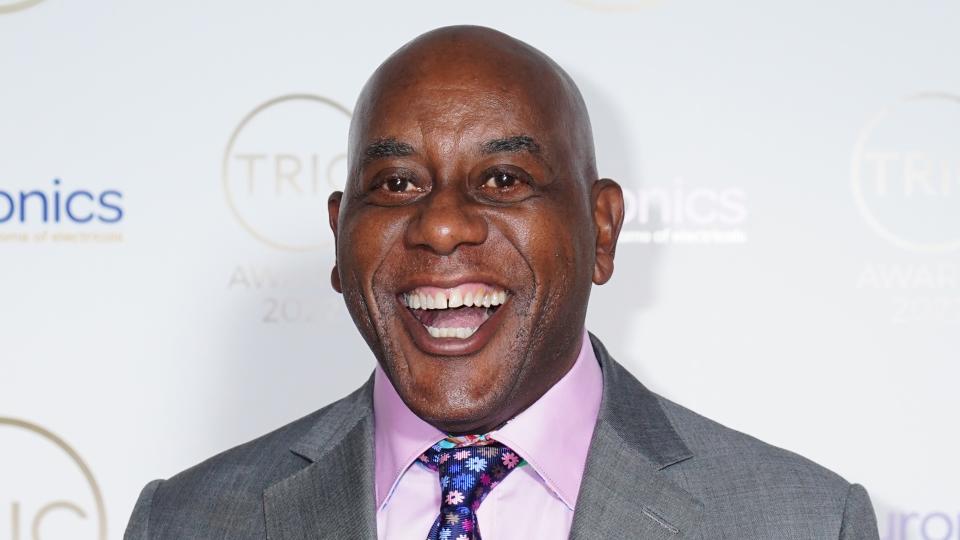 Ainsley Harriott was speaking at the TRIC Awards. (PA)