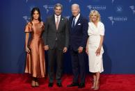 U.S. President Joe Biden welcomes leaders at the Summit of the Americas, in Los Angeles