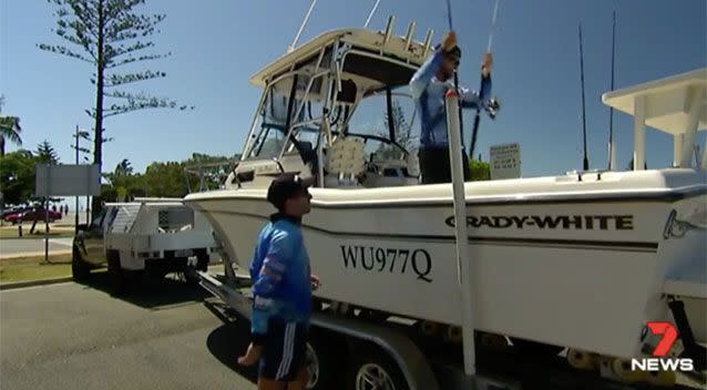 Brisbane brothers Peter and Mati. Source: 7 News