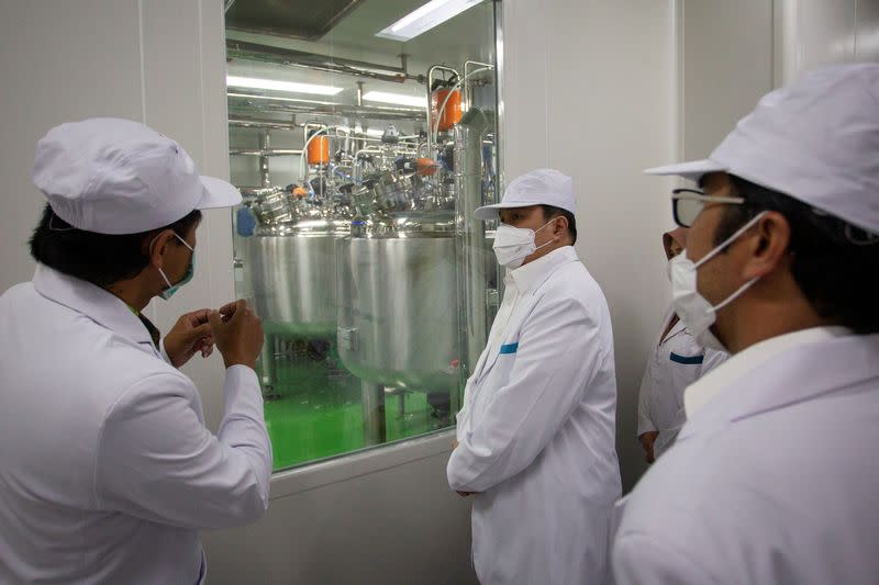 BUMN's Thohir tours COVID-19 vaccine production in Bandung