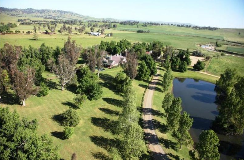 The sprawling property is owned by Sir Michael Hintze. Photo: Real Estate.com