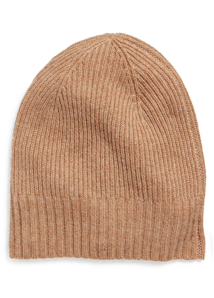 Recycled Cashmere Blend Beanie (photo via Nordstrom)