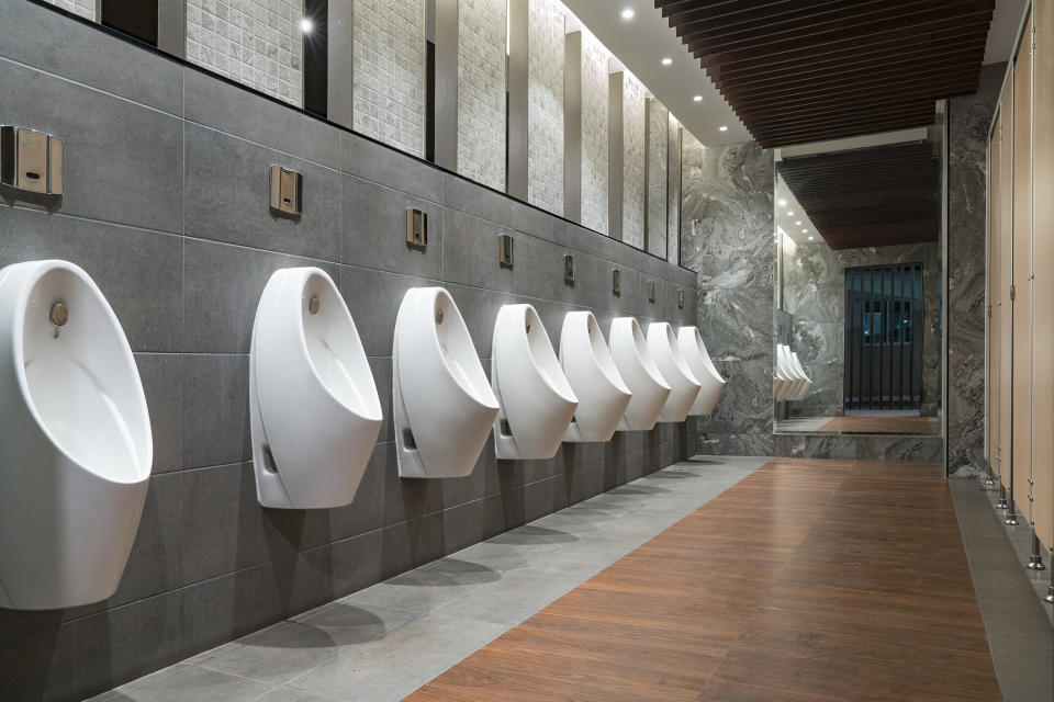Men have urinals which lowers their queuing times [Photo: Getty]