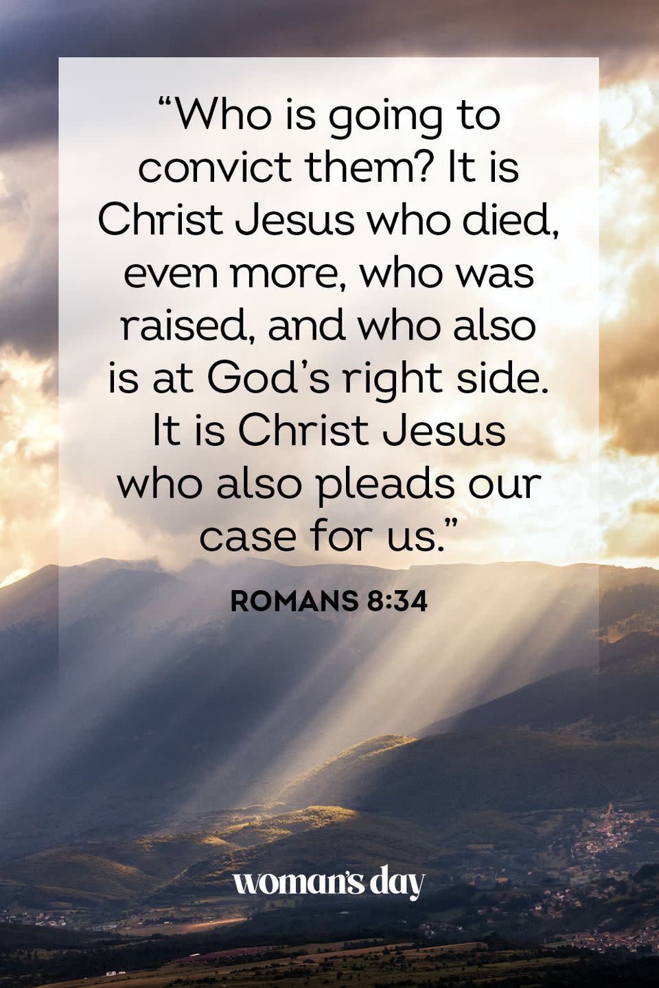 37) Romans 8:34