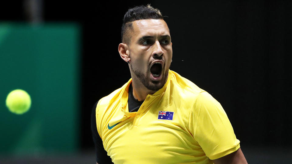 Nick Kyrgios thinks team events are the future of tennis. (Getty Images)