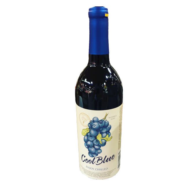 <p><a href="https://coolbluewine.com/product/cool-blue-wine/" rel="nofollow noopener" target="_blank" data-ylk="slk:Shop Now;elm:context_link;itc:0;sec:content-canvas" class="link ">Shop Now</a></p><p>Devynn’s Pick: Snacks and Cool Blue Wine</p><p>$15.00</p>