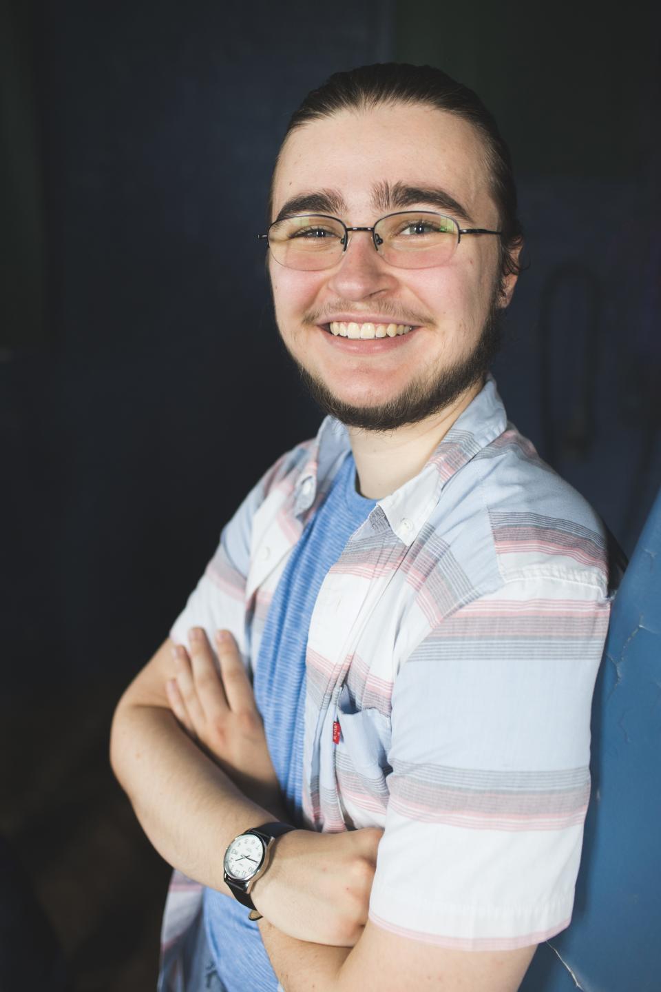 Queechee native and recent Dartmouth graduate, Jack Duranceau, worked on a computer model that discovered two exosolar planets. He will spend the next year at Dartmouth writing up a scientific paper to validate his findings. He is pictured July 18, 2023.