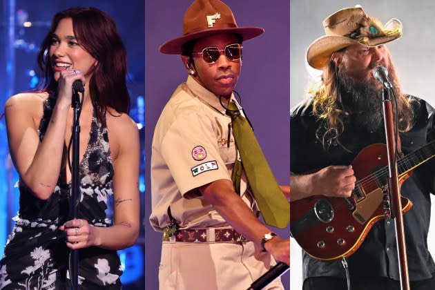 Austin City Limits returns in October with headlining performances from Dua Lipa, Tyler the Creator, and Chris Stapleton, - Credit: Cindy Ord/Getty Images/TIME; VALERIE MACON/AFP/Getty Images; Astrida Valigorsky/WireImage