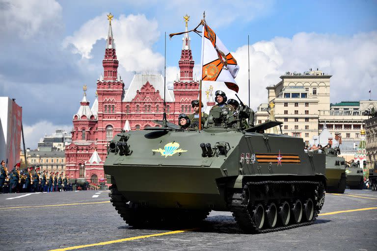 Día de la Victoria; Russia; Rusia; Vladimir Putin; desfile militar; mundo; Plaza Dvortsovaya ; 77 aniversario; Guerra en Ucrania; Ucrania