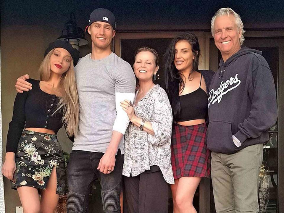 Hailey Giralado Instagram Pat Benatar with her children and husband.