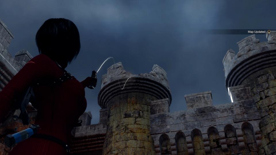 Screenshot of the Resident Evil 4: Separate Ways preview video.