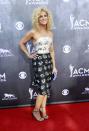 Kimberly Schlapman of Little Big Town arrives at the 49th Annual Academy of Country Music Awards in Las Vegas, Nevada April 6, 2014. REUTERS/Steve Marcus (UNITED STATES - Tags: ENTERTAINMENT)(ACMAWARDS-ARRIVALS)