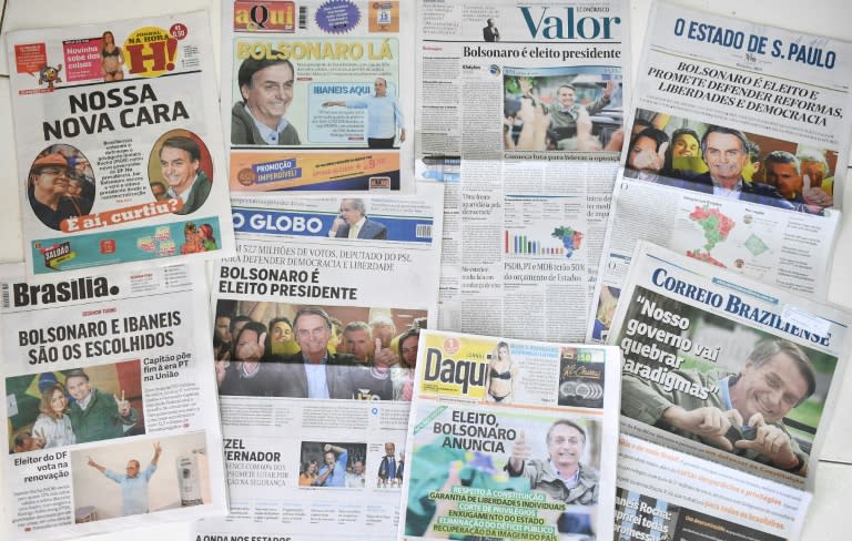 Bolsonaro has been accused of attacking Brazil's independent media despite declaring his committment to the free press
