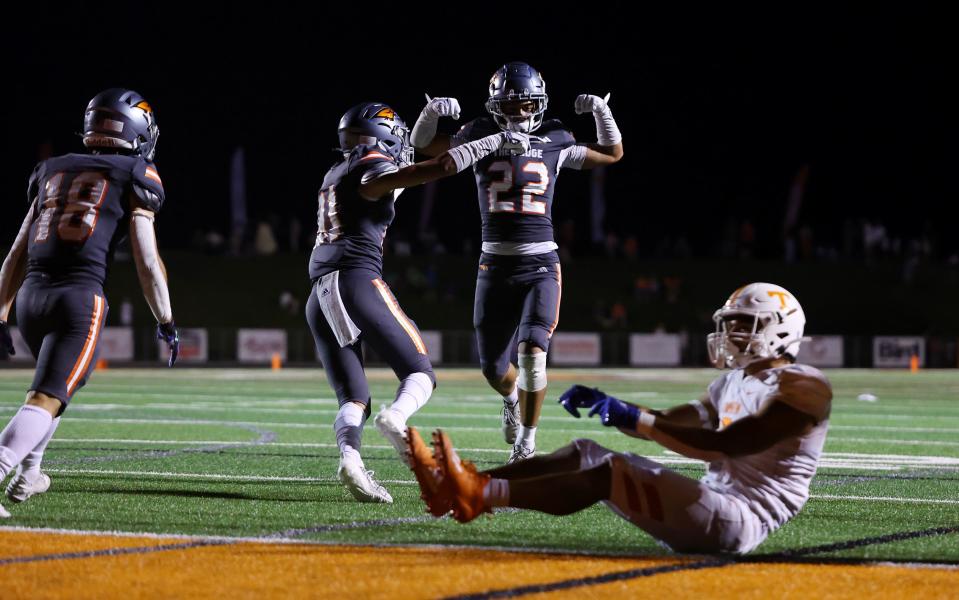 Skyridge and Timpview play at Skyridge in Lehi on Friday, Aug. 11, 2023. Skyridge won 26-14. | Scott G Winterton, Deseret News