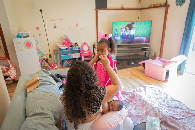 The Wider Image: Black mothers in the US speak of challenges and resilience