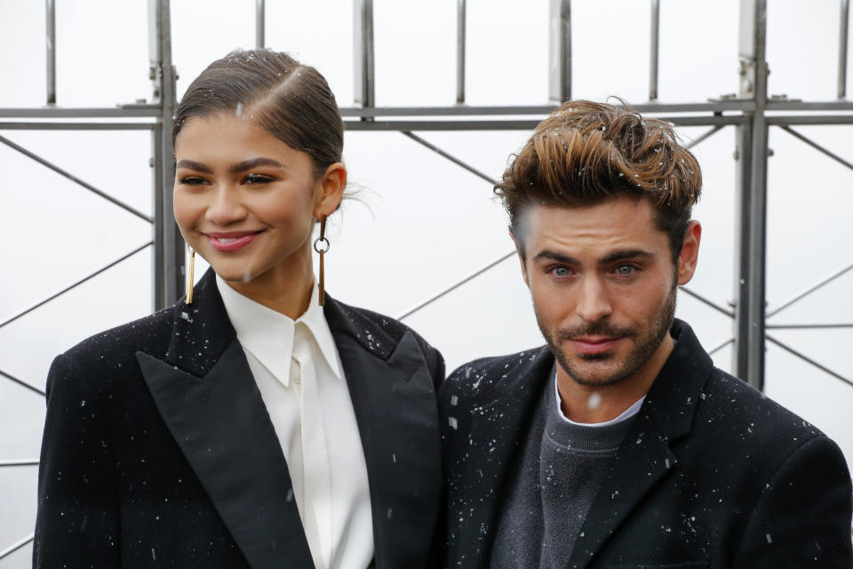 Zendaya y Zac Efron