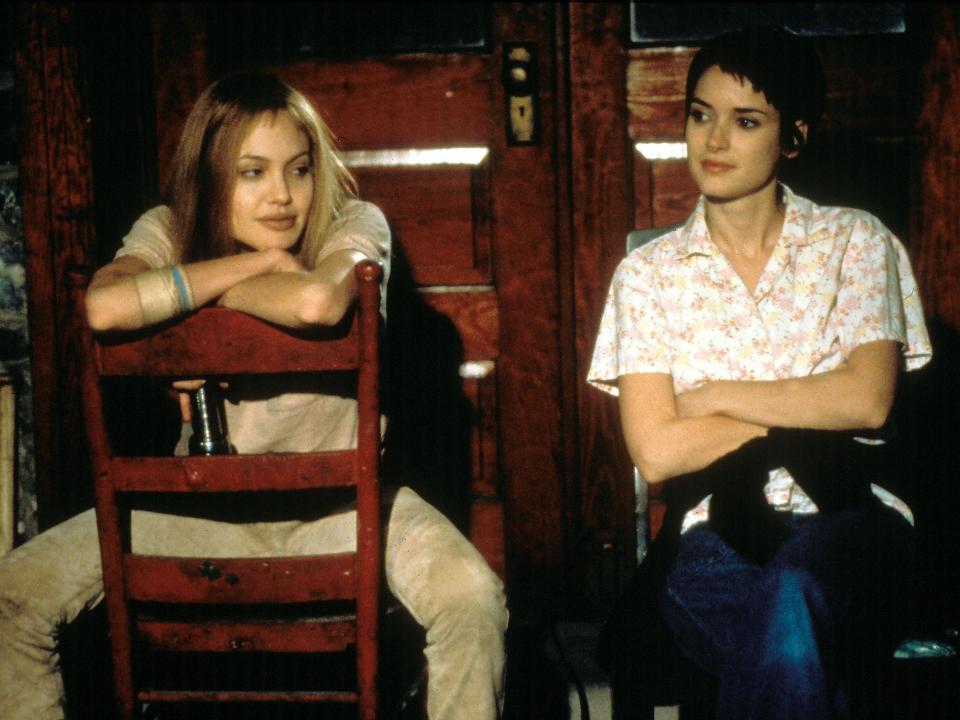 Angelina Jolie and Winona Ryder in the 1999 ‘Girl, Interrupted’Moviestore/Shutterstock