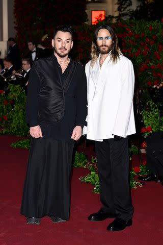 <p>Gareth Cattermole/Getty</p> Shannon and Jared Leto