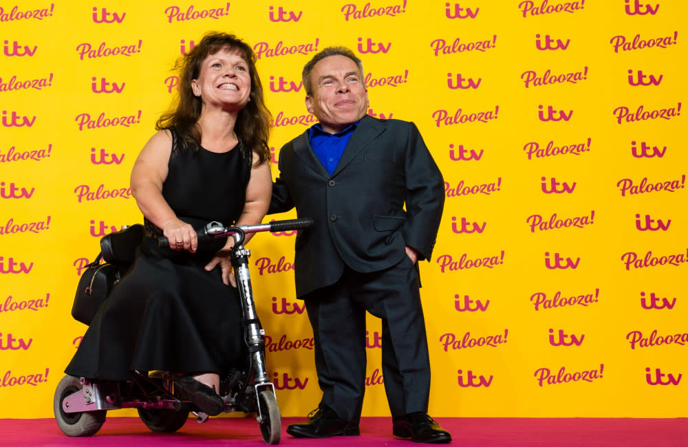 Warwick Davis’ wife Samantha has died aged 53 credit:Bang Showbiz