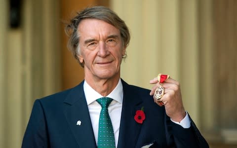 The British company, which is part-owned by Britain’s richest man Sir Jim Ratcliffe, confirmed on Tuesday that it would take over Team Sky on May 1 - Credit: PA