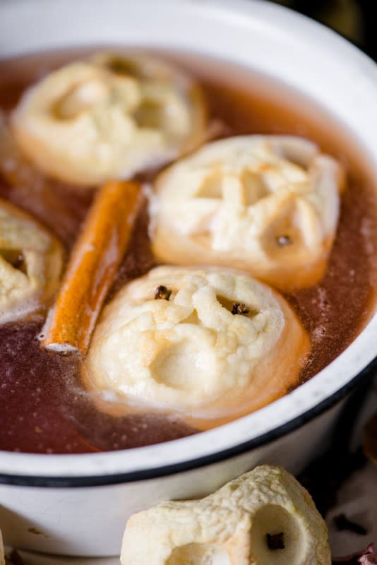 <p>BS in the Kitchen</p><p>This spooky apple cider punch is going to be a hi at your Halloween party!</p><p><strong>Get the recipe: <a href="https://bsinthekitchen.com/spooky-apple-cider-punch/" rel="nofollow noopener" target="_blank" data-ylk="slk:Spooky Apple Cider Punch;elm:context_link;itc:0;sec:content-canvas" class="link "><em>Spooky Apple Cider Punch</em></a></strong></p>