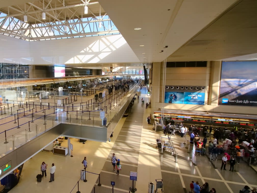 The incident occurred at LAX  (Getty Images)