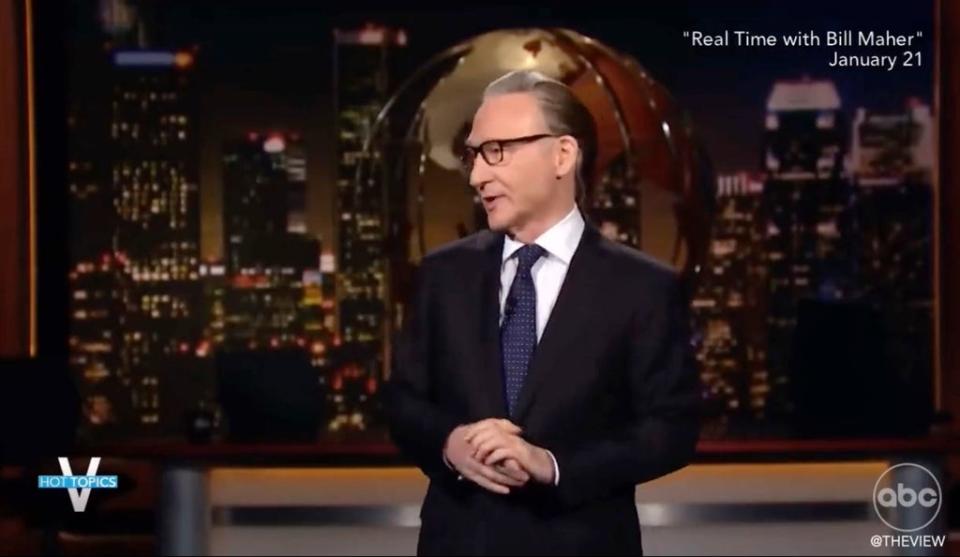 Bill Maher told viewers he doesn’t want to live in ‘your paranoid world' (The View)