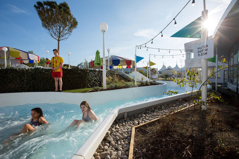 Splash's outdoor rapids are heated for use all year round. (Butlin's)