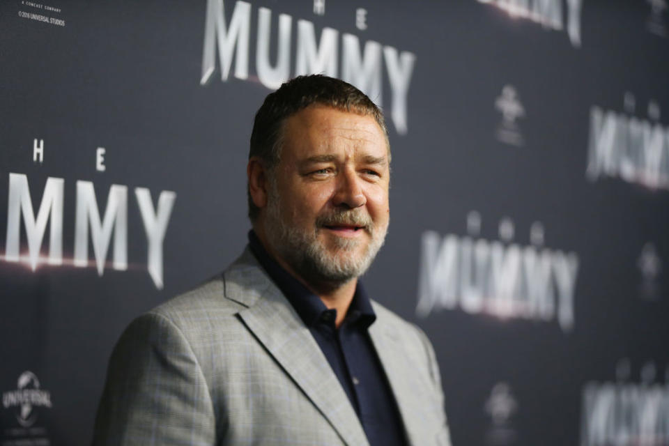 Russell Crowe missed the 2020 Golden Globes, because of the fires in Australia. (Photo: Don Arnold/WireImage) 