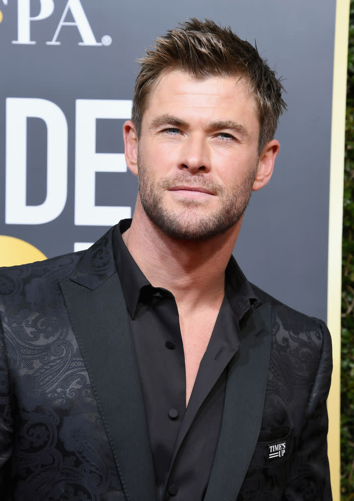 Chris Hemsworth Golden Globes