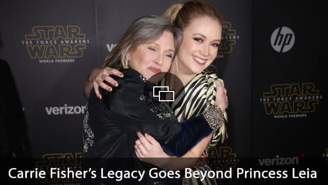 Billie Lourd, Carrie Fisher