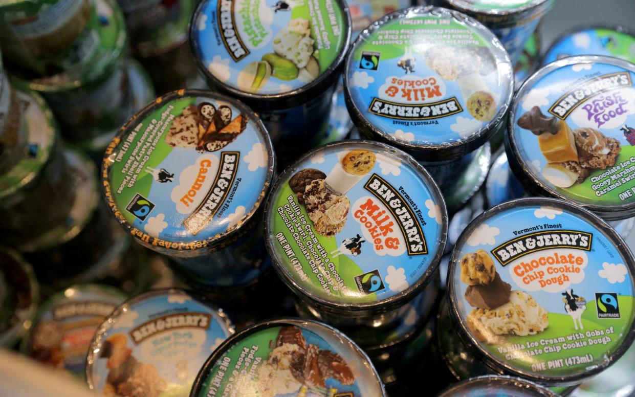 Ben & Jerry's is one of the ice cream brands that Unilever is trying to sell