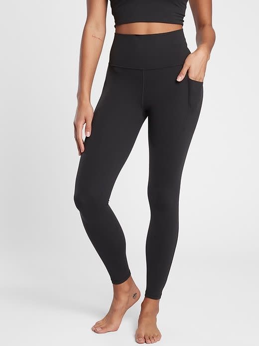 Yoga flare pants Athleta vs Lululemon vs Alo Yoga 