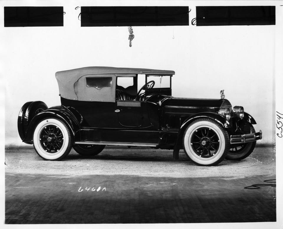 car from packard motor car assembly plant in detroit