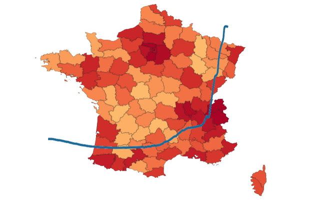 Le pic des cas de Covid-19 attendu par l'Institut Pasteur semble se dessiner avec les chiffres de suivi du coronavirus, mais il faut rester prudent pour le moment. (Photo: Le HuffPost/Grégory Rozières)