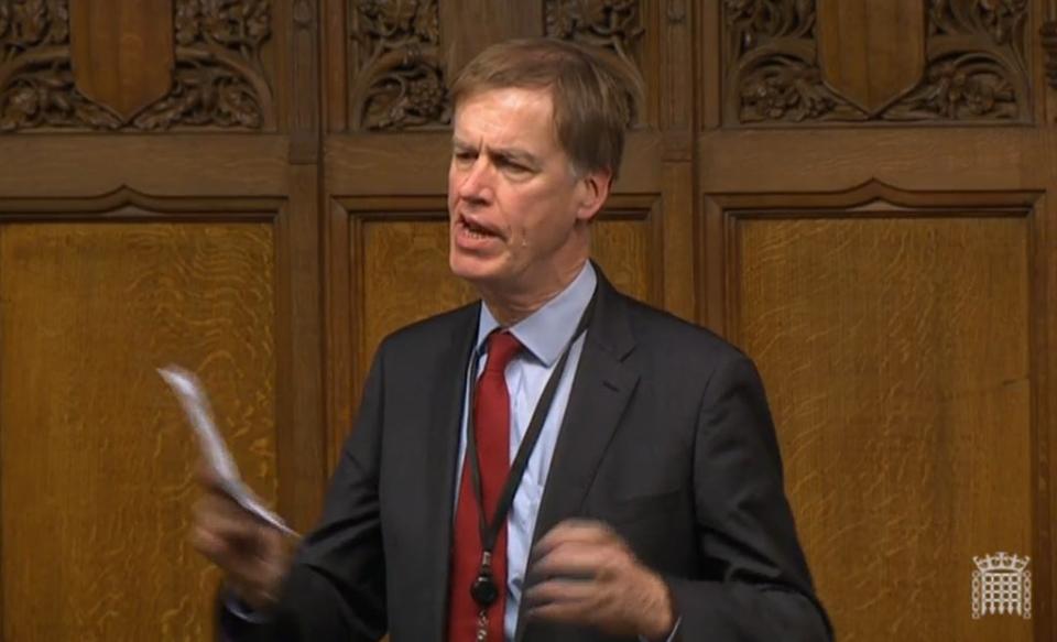 Stephen Timms was among the MPs who paid tribute to Sir David Amess in the Commons  (PA)