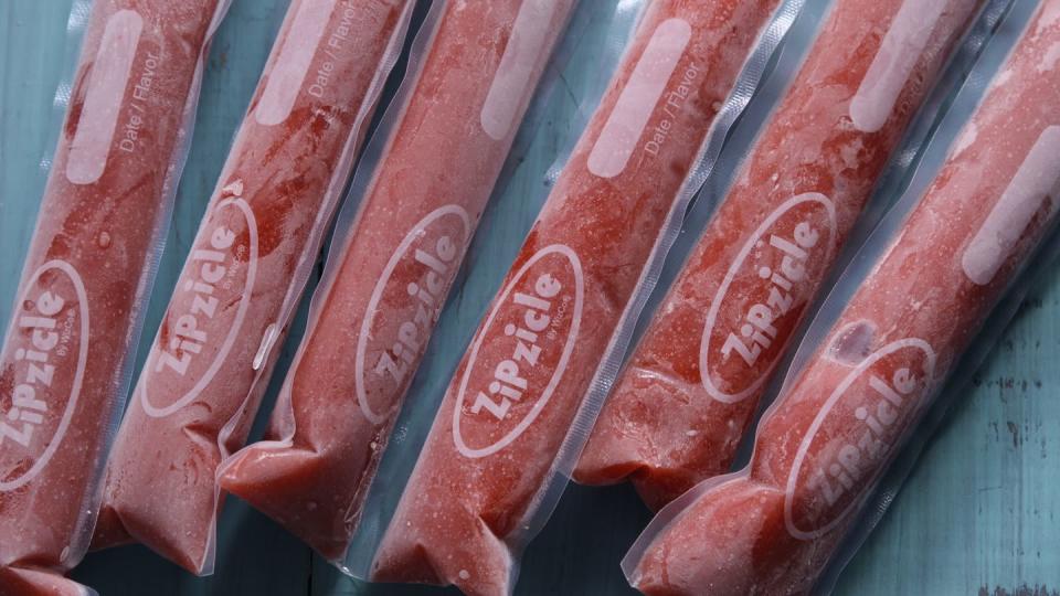 Strawberry Daquiri Freezies