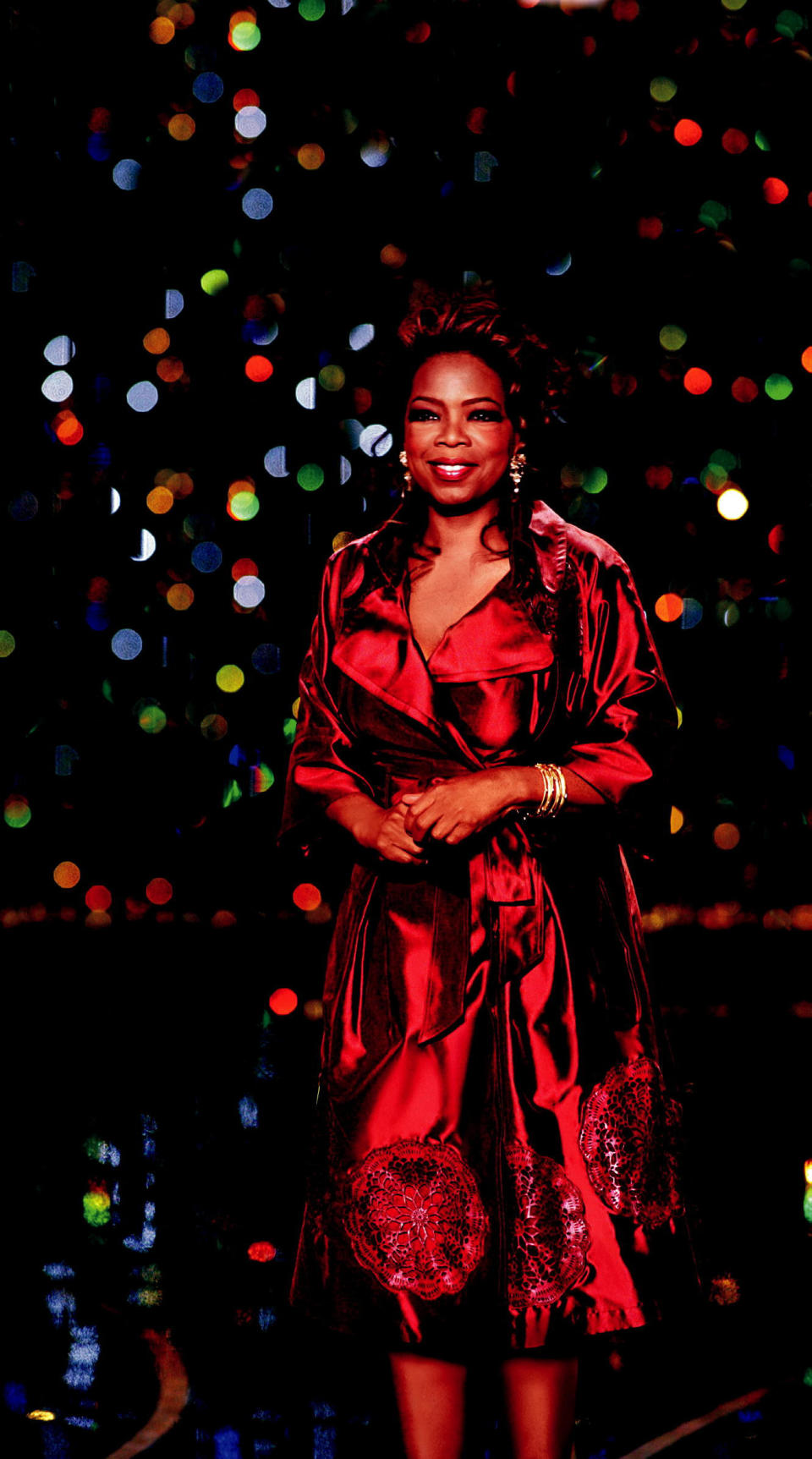 "Alone time is when I distance myself from the voices of the world so I can hear my own." <br /><br />Photo: Oprah in 2007.