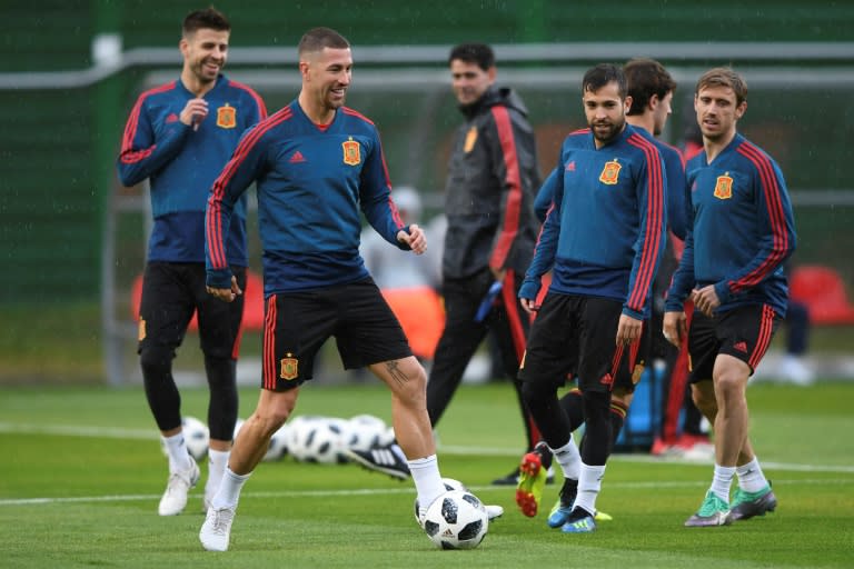 Sergio Ramos and Spain have coped well so far since the shock dismissal of coach Julen Lopetegui