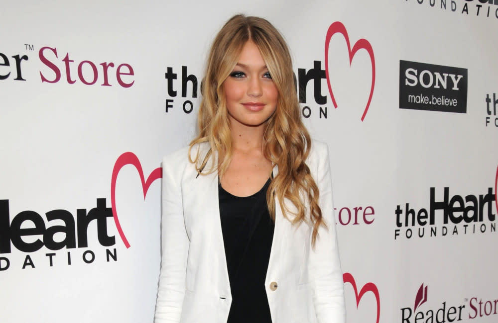 Gigi Hadid At the Heart Foundation Gala in 2012 - Famous