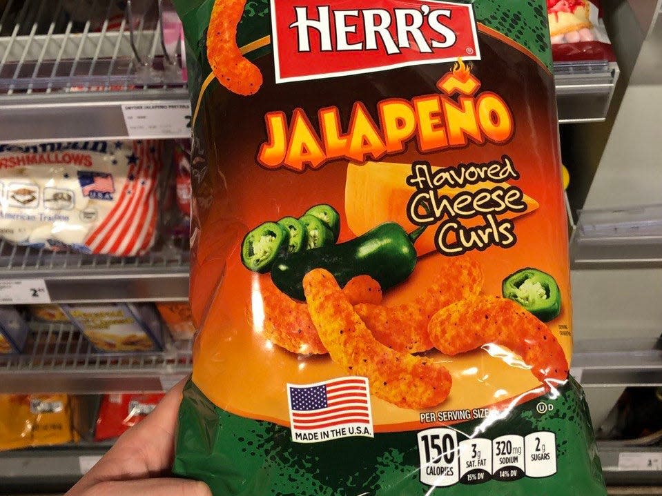 Jalapeno cheese curls