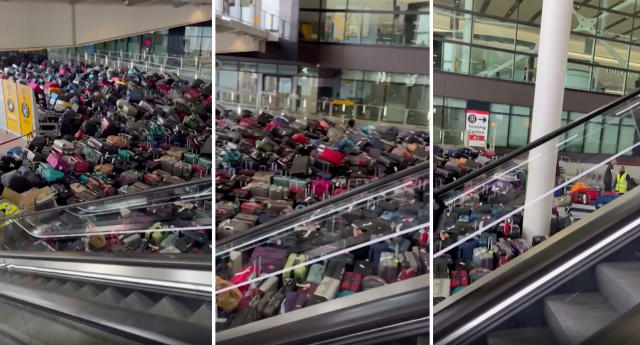 Technical glitch causes luggage pile-up at Paris Charles de Gaulle