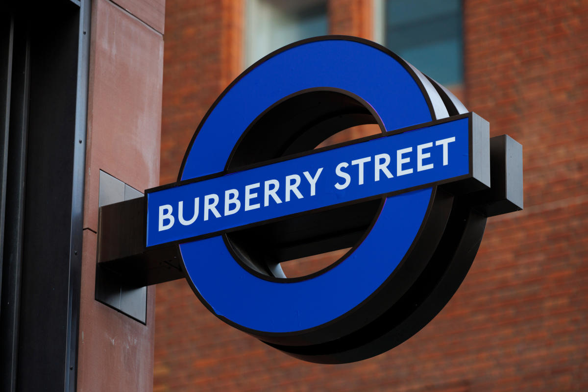 TfL Burberry Street station: Bond Street gets makeover for London Fashion  Week 2023