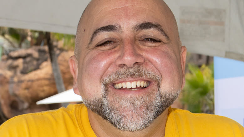 Duff Goldman smiling in close-up