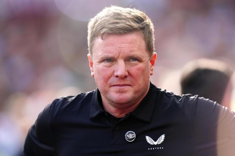 Newcastle United head coach Eddie Howe <i>(Image: PA)</i>